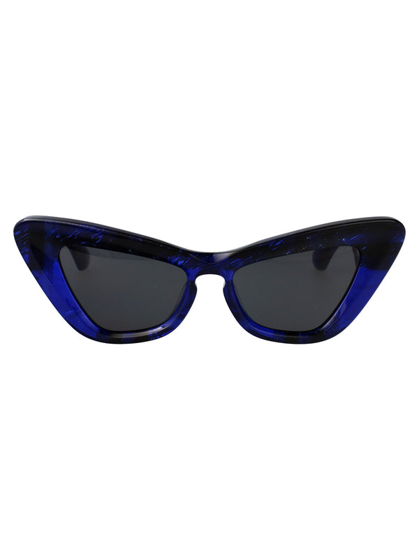 Sunglasses Check Blue Acetate