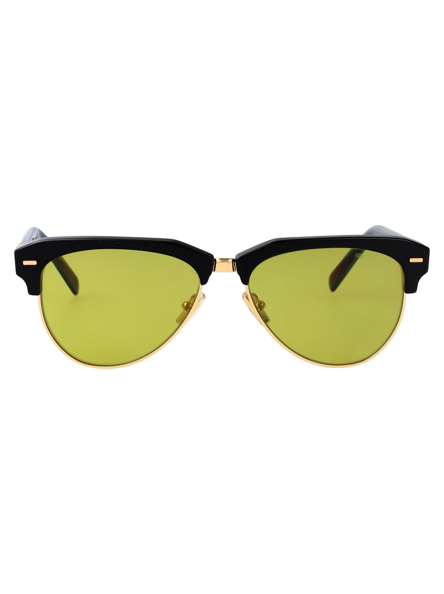 Sunglasses 0mu 09zs Black Acetate