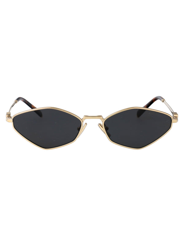 Sunglasses 0mu 56zs Pale Gold Metal