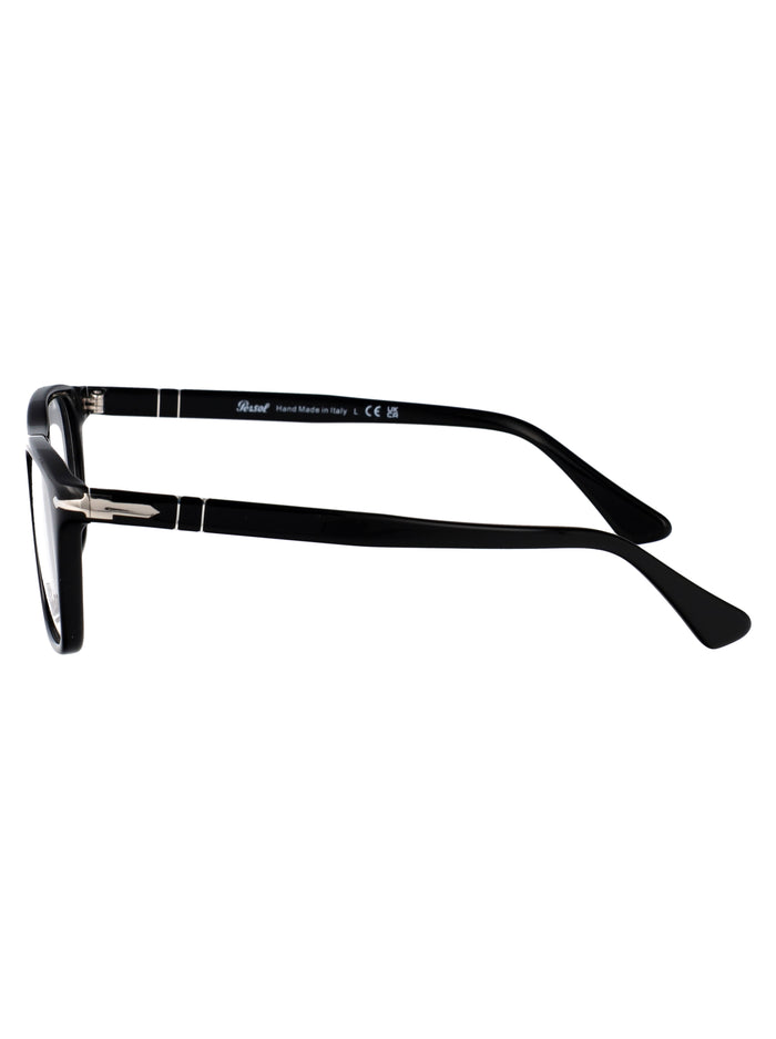 0po3344v 0095 95 Black Acetate Optical