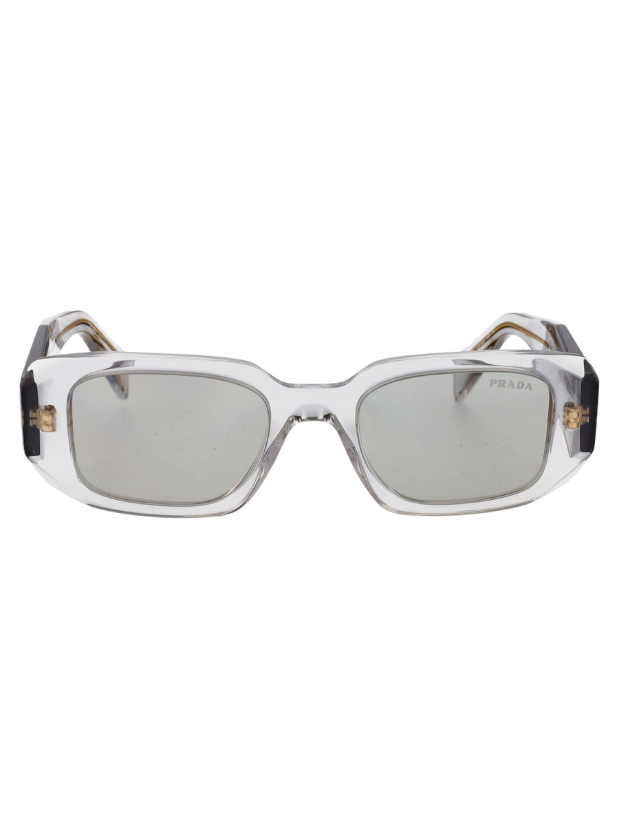 Sunglasses Transparent Grey Acetate
