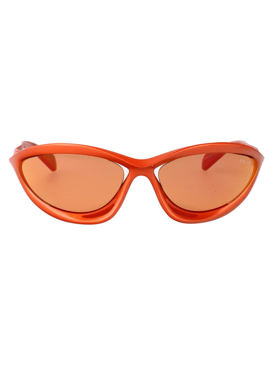 Sunglasses Metallic Orange Nylon