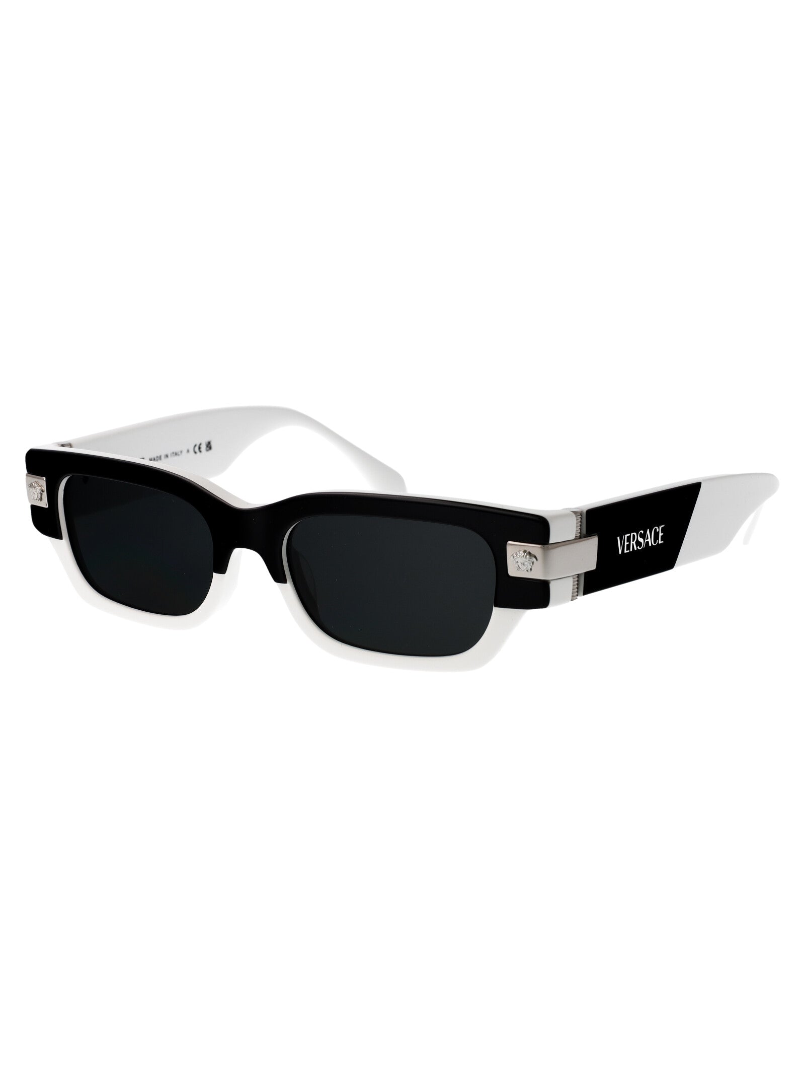 0ve4465 545987 Top Black/white Acetate Sunglasses