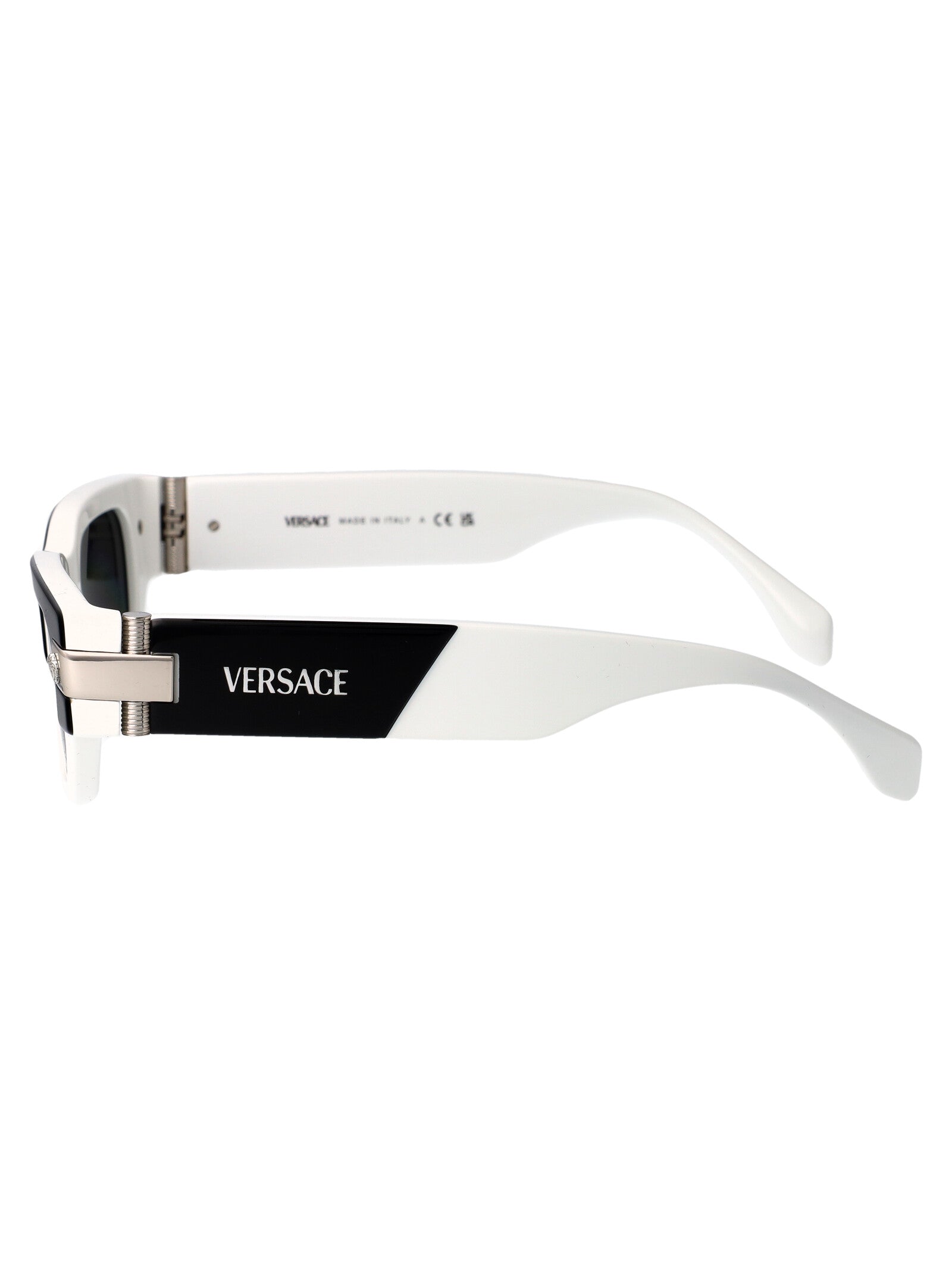 0ve4465 545987 Top Black/white Acetate Sunglasses