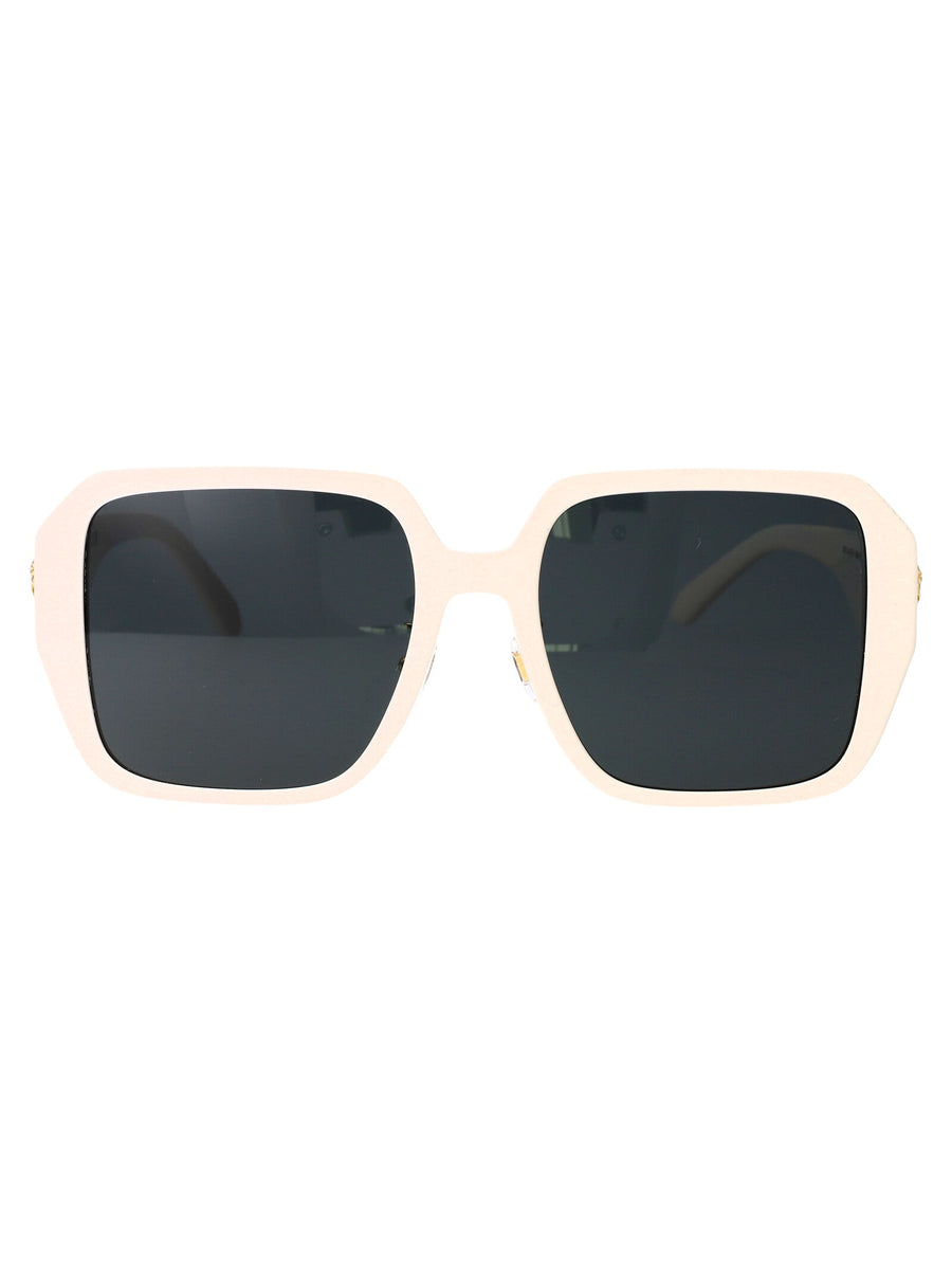 Sunglasses 0ve4472d Ivory White Acetate