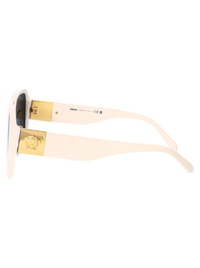 0ve4472d 548487 Ivory White Acetate Sunglasses
