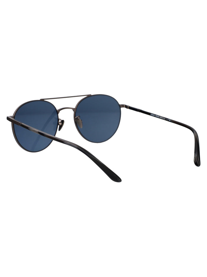 0ar6156 337819 Matte Gunmetal Steel Sunglasses