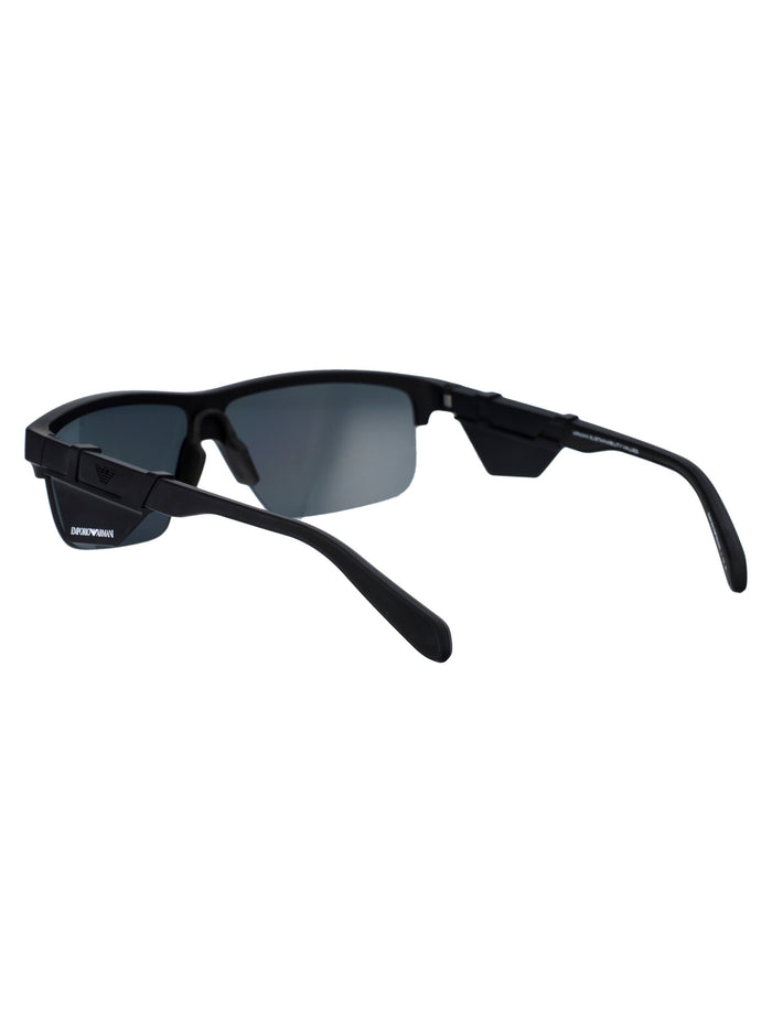 0ea4218 50016g Matte Black Injected Sunglasses