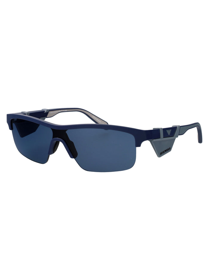 0ea4218 50016g Matte Black Injected Sunglasses
