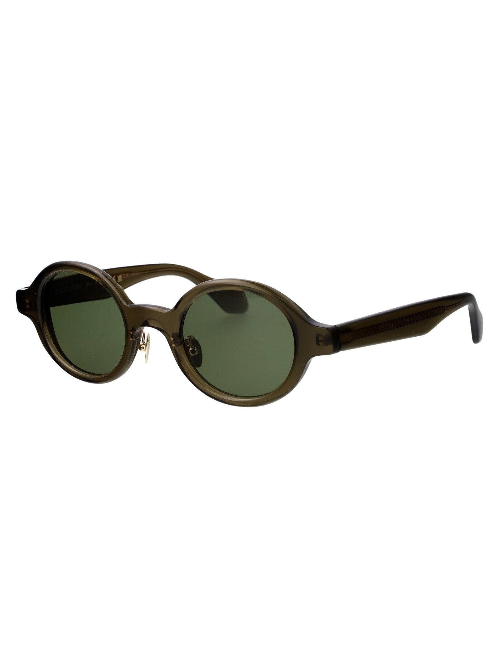 0ar8205 60612a Transparent Green Acetate Sunglasses