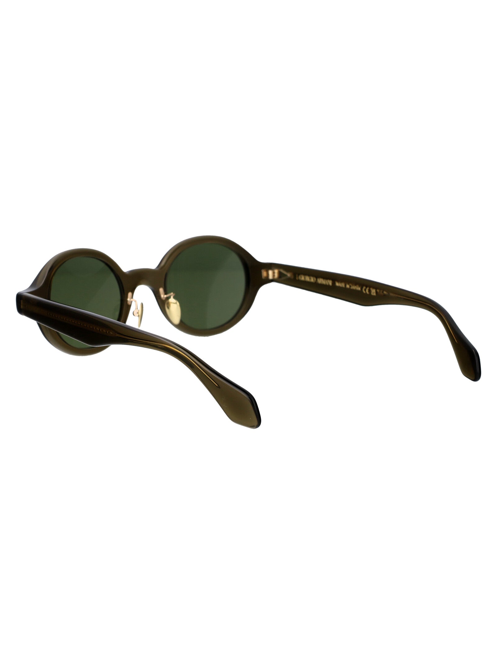 0ar8205 60612a Transparent Green Acetate Sunglasses