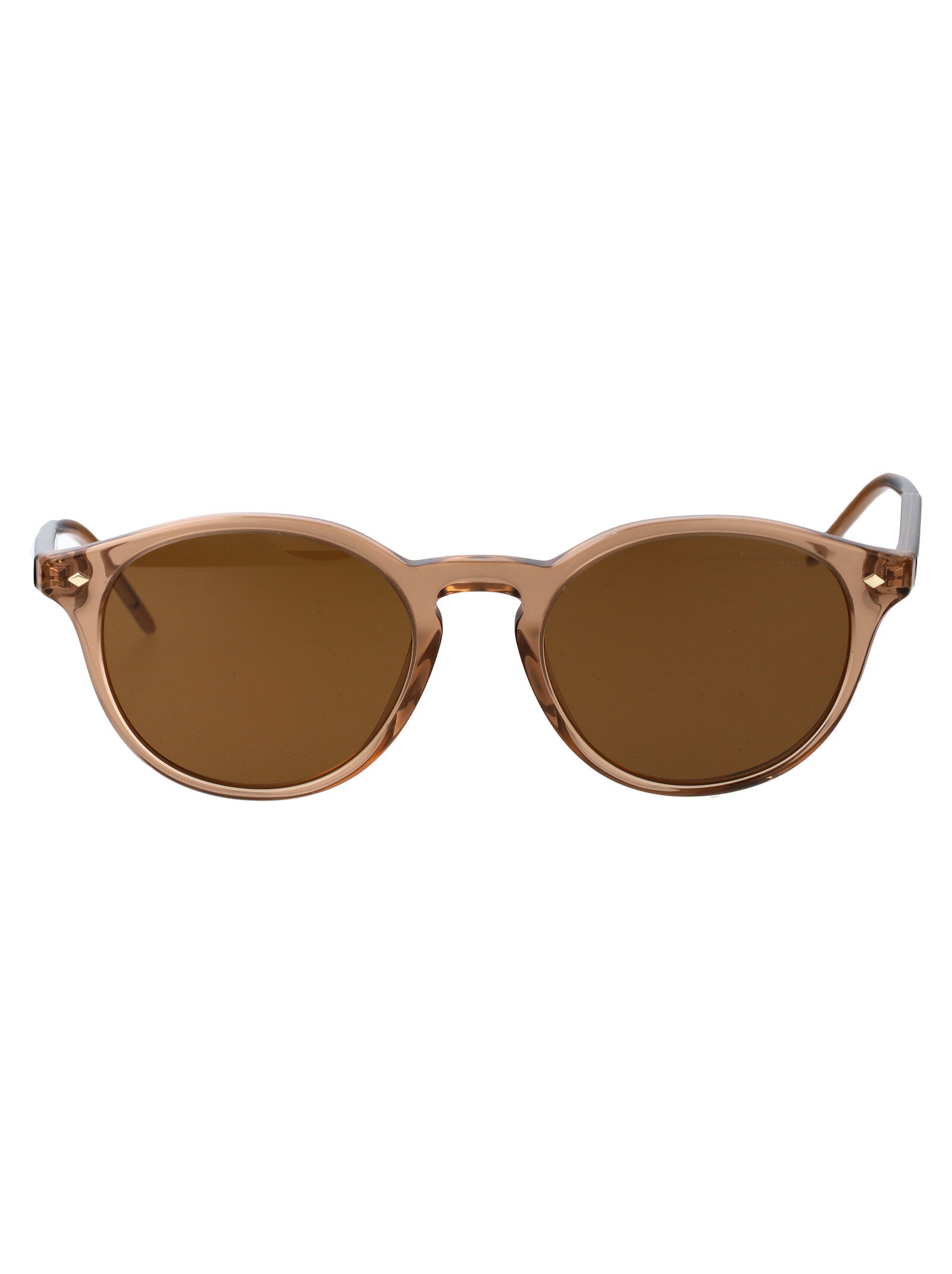 0ar8211 607233 Transparent Brown Acetate Sunglasses