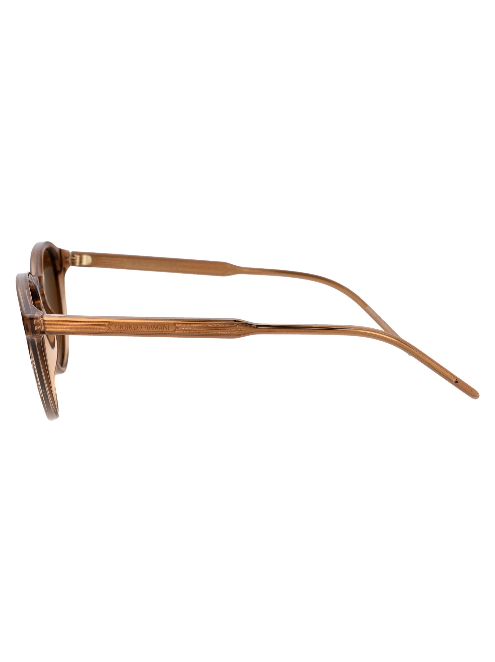 0ar8211 607233 Transparent Brown Acetate Sunglasses