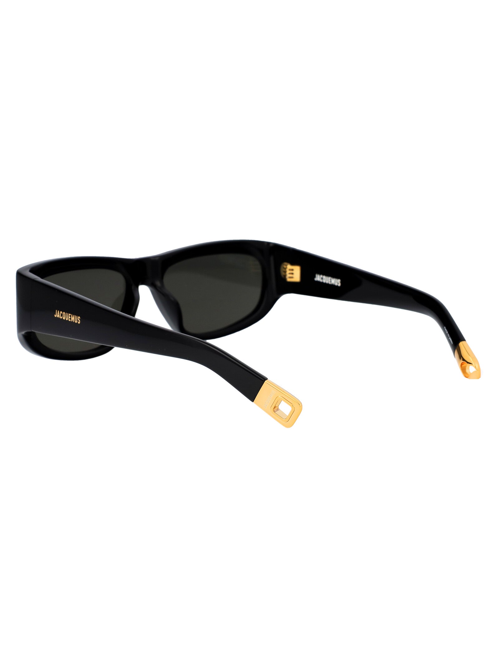 Pilota 01 Black/ Yellow Gold/ Grey Acetate Sunglasses