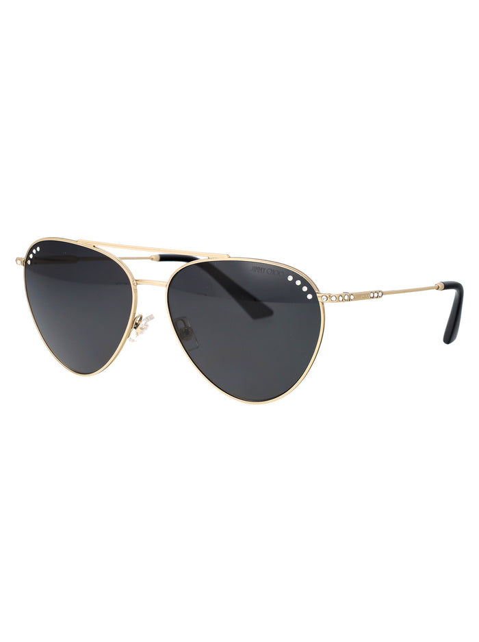 0jc4002b 300687 Oro Pallido Steel Sunglasses