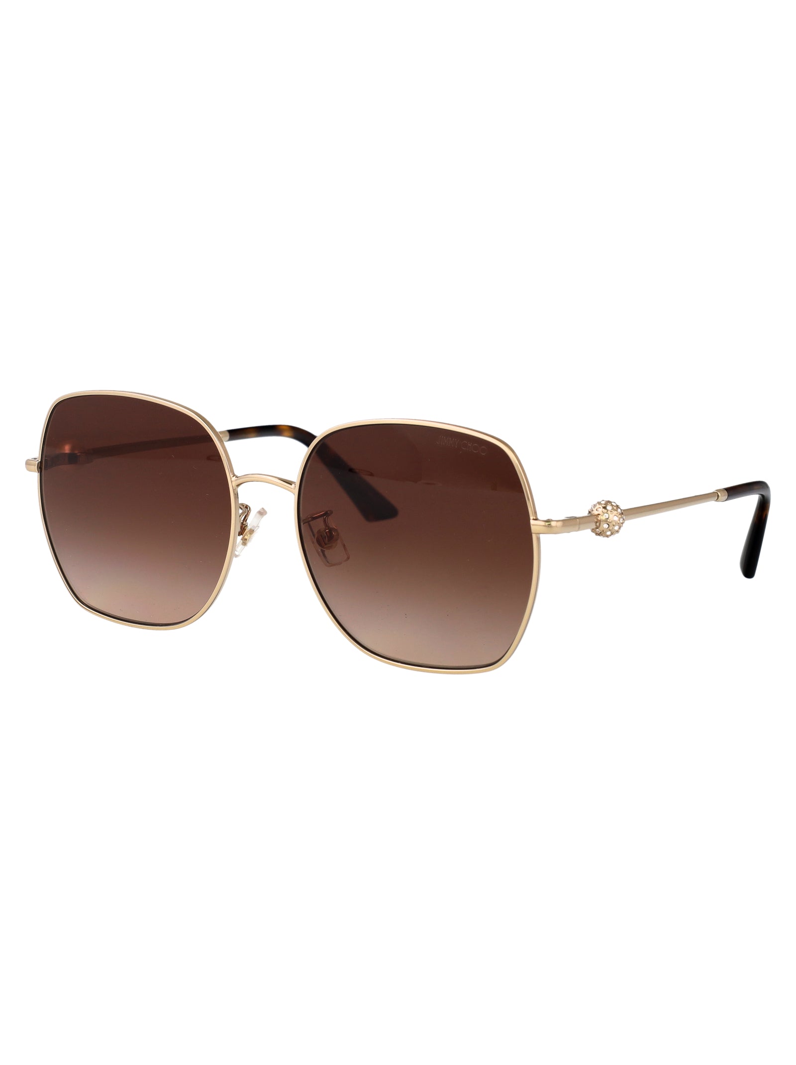0jc4008hd 300613 Oro Pallido Metal Sunglasses