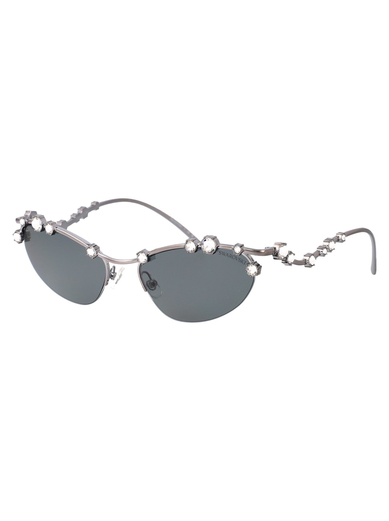 0sk7016 400987 Gunmetal Metal Sunglasses