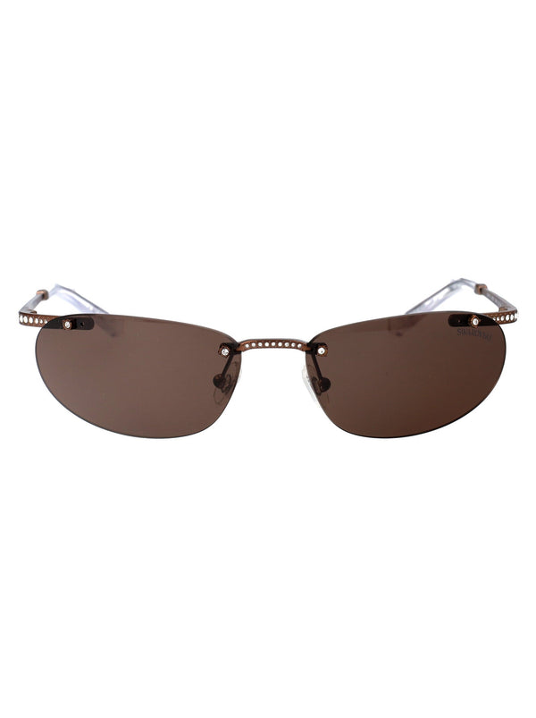 Sunglasses 0sk7019 Matt Brown Metal