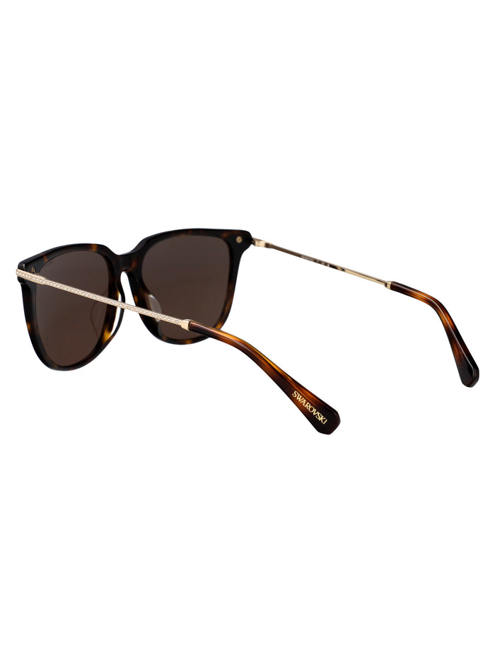 0sk6015d 100273 Dark Havana Acetate Sunglasses