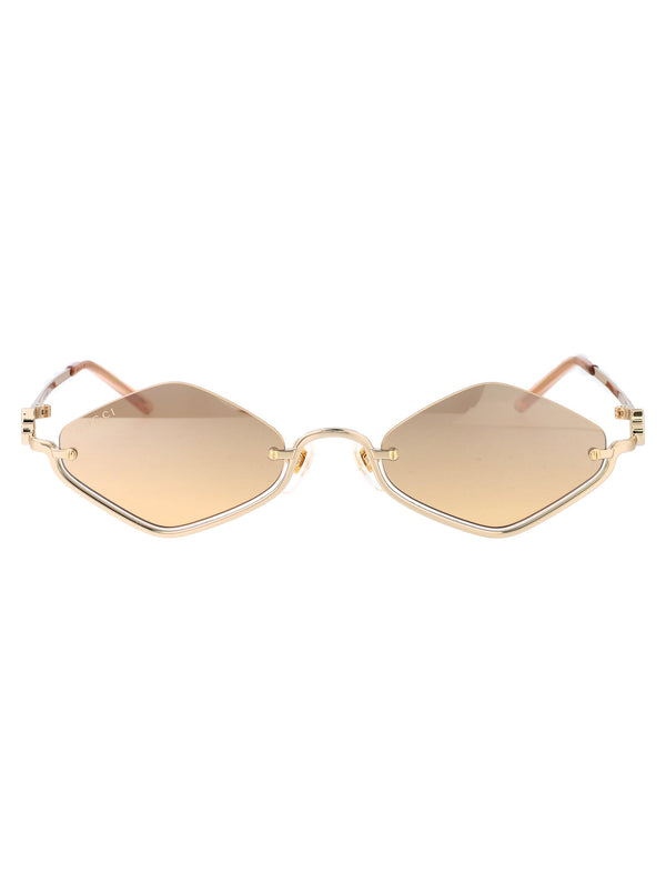 Sunglasses Gg1604s Gold-Orange Metal Gold/gold/orange