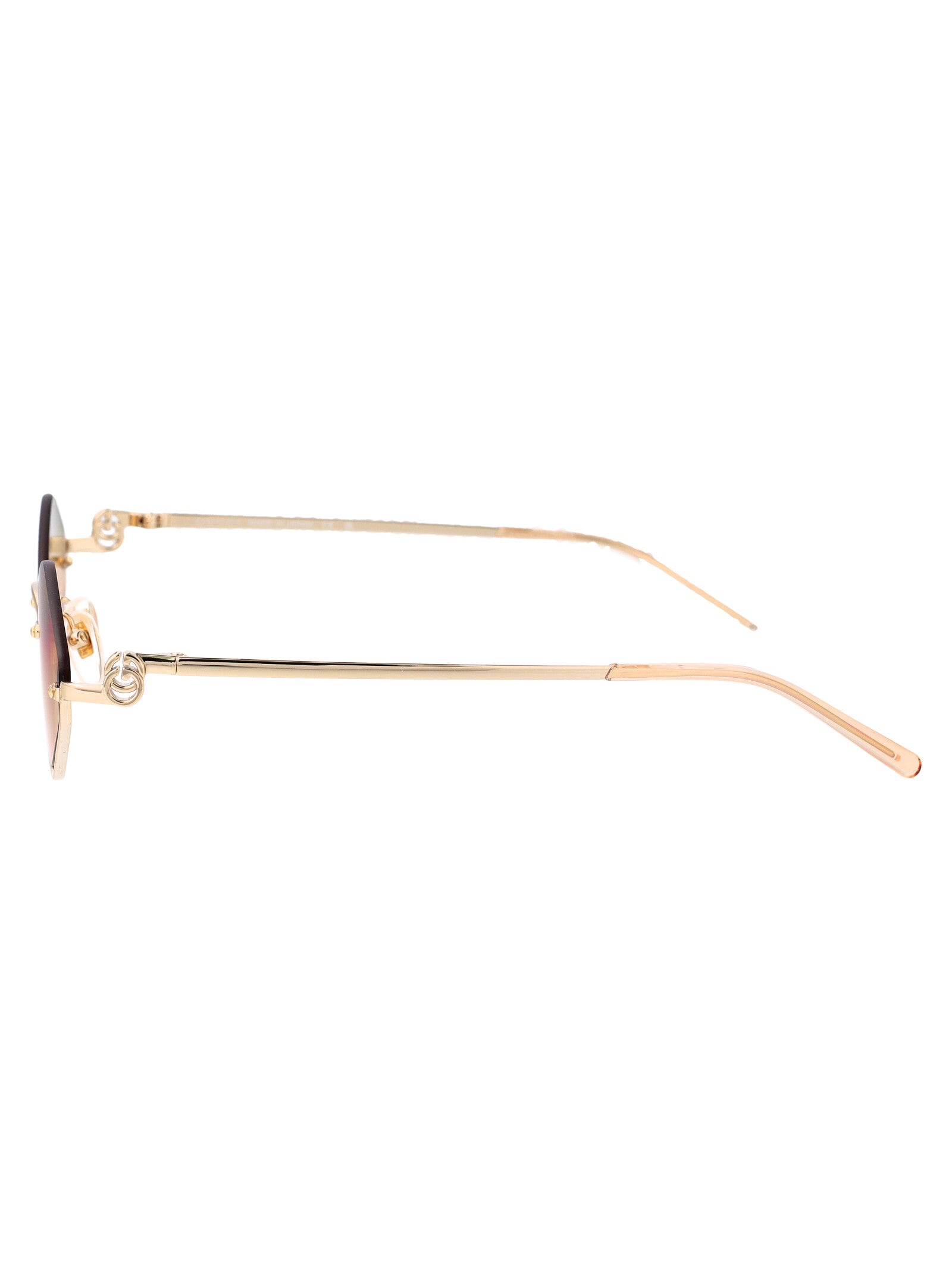 Gg1604s 003 Gold Orange Metal Sunglasses