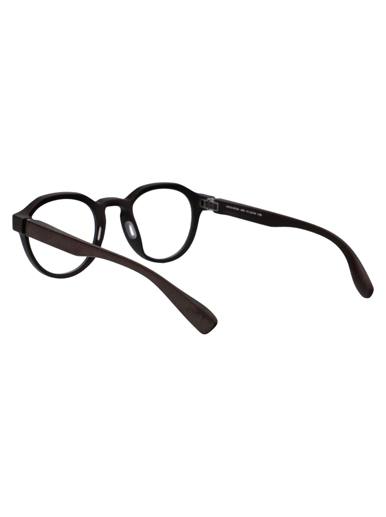 Jara 355 Ebony Brown Clear Acetate Sunglasses