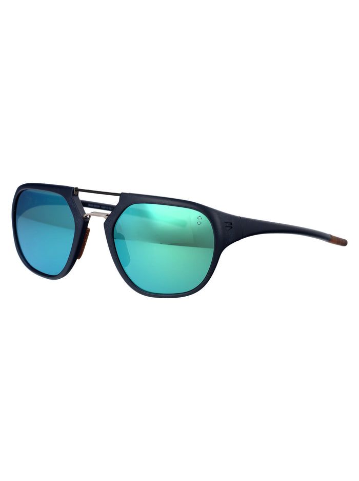 Line Black Injected Sunglasses