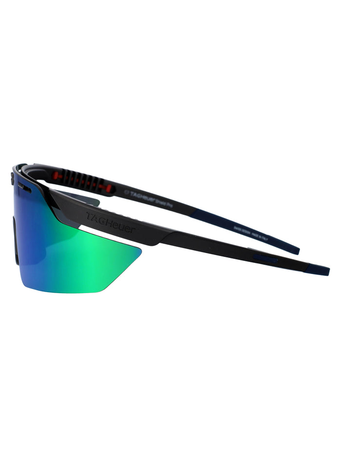 Shield Pro Black Injected Sunglasses