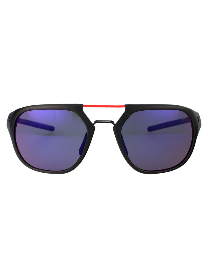 Th40002u 05d Black Injected Sunglasses