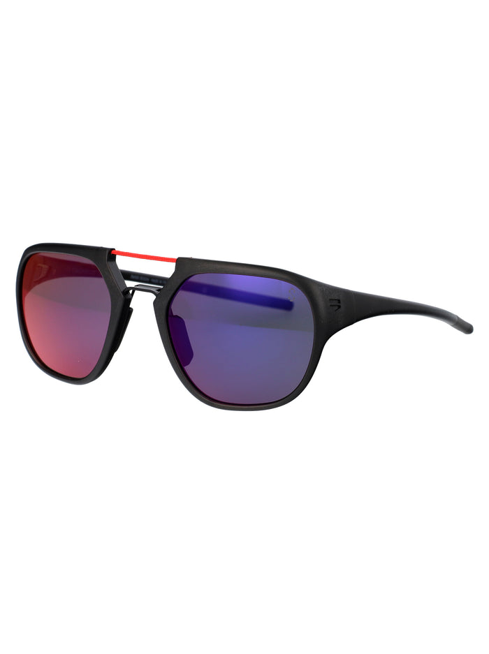 Th40002u 05d Black Injected Sunglasses
