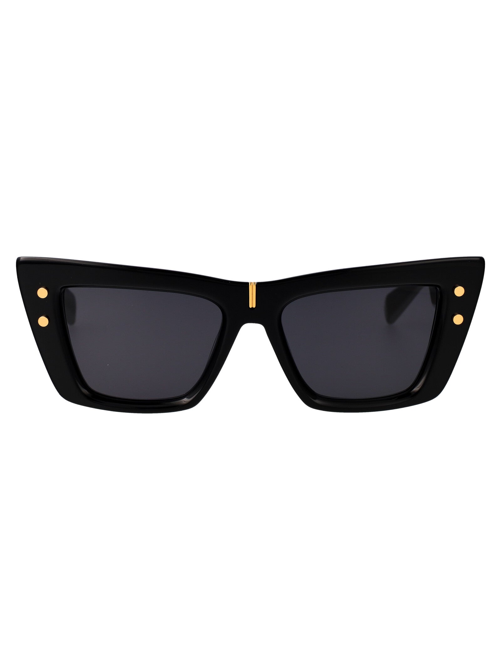 B - Eye Blk Gld Acetate Sunglasses