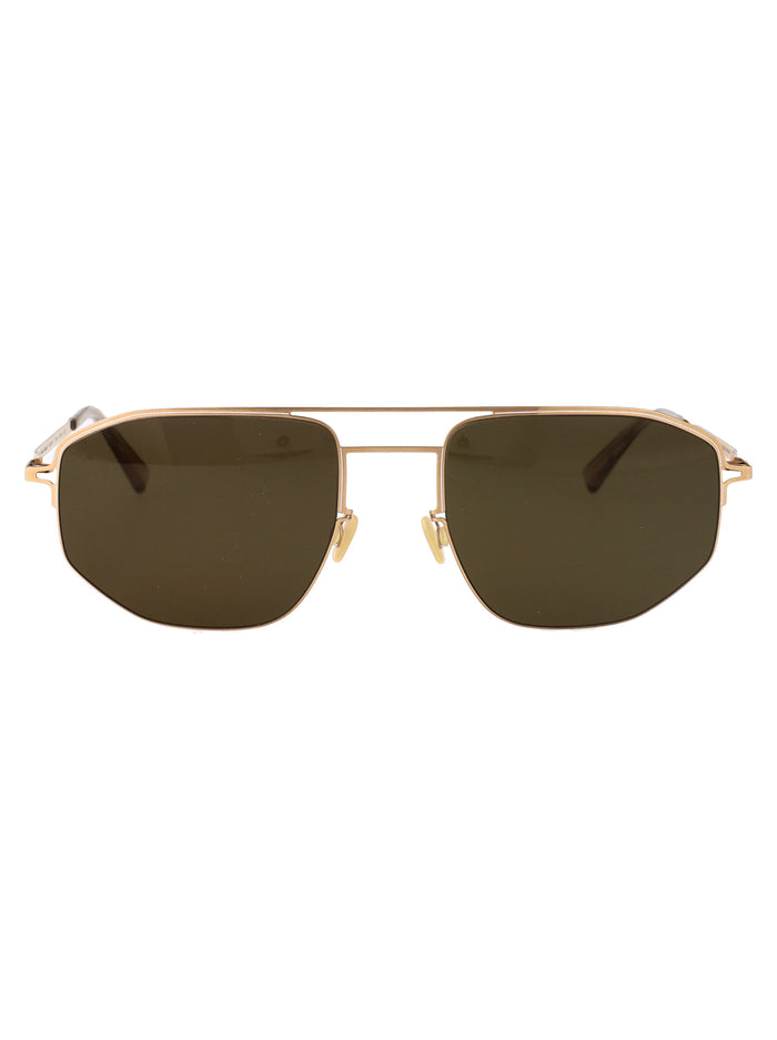 Mmcraft017 554 Rose Gold Metal Sunglasses