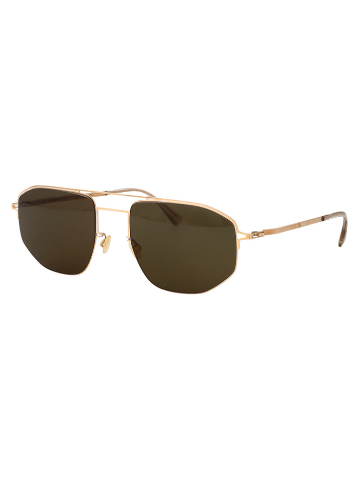 Mmcraft017 554 Rose Gold Metal Sunglasses
