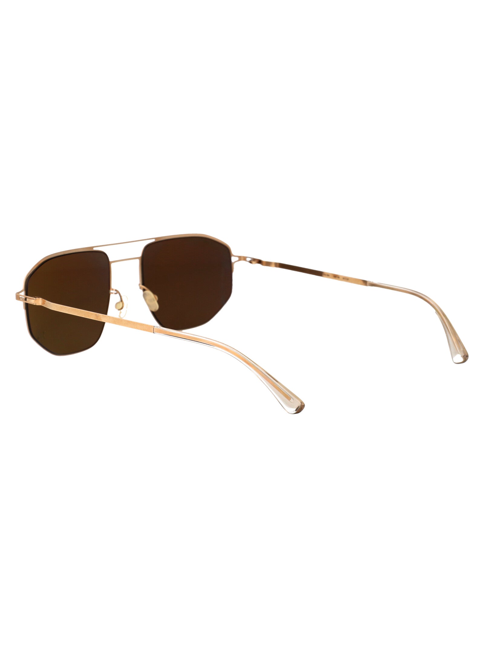 Mmcraft017 554 Rose Gold Metal Sunglasses
