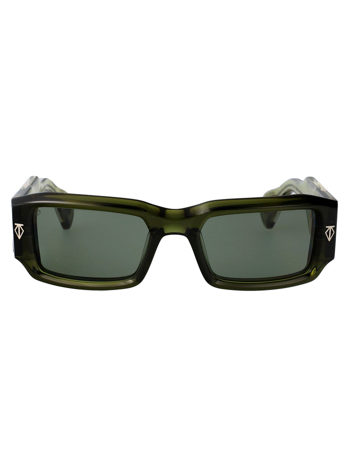 Rap Pistachio Green With 2tone Acetate Sunglasses