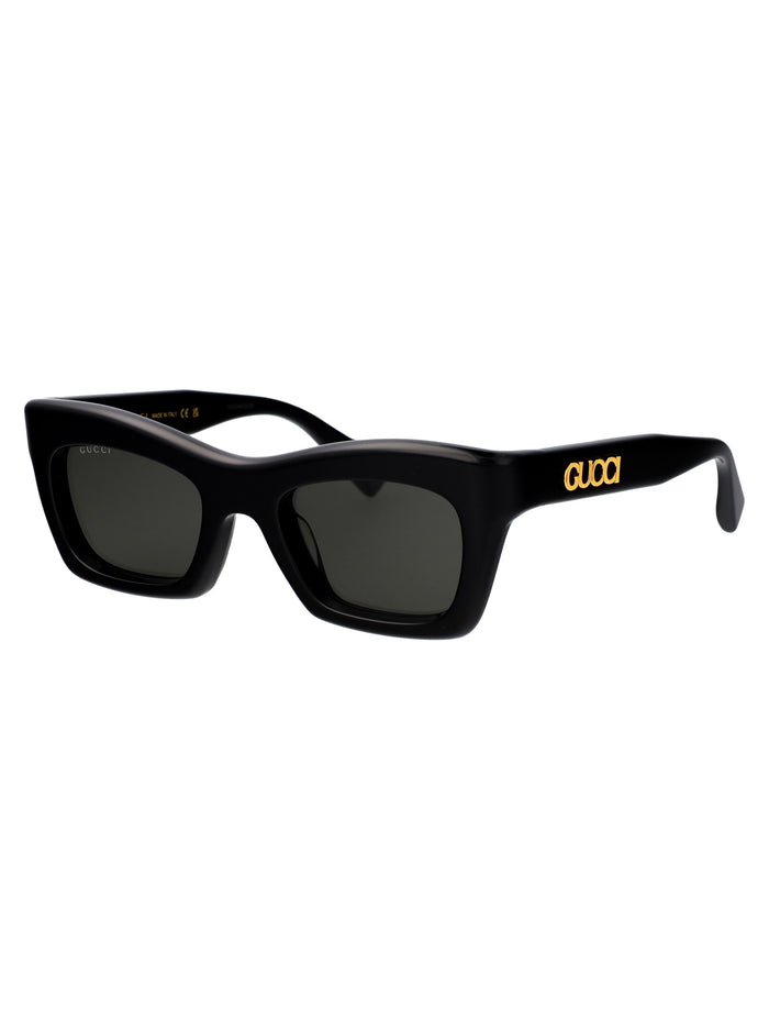 Gg1773s 001 Black Acetate Sunglasses