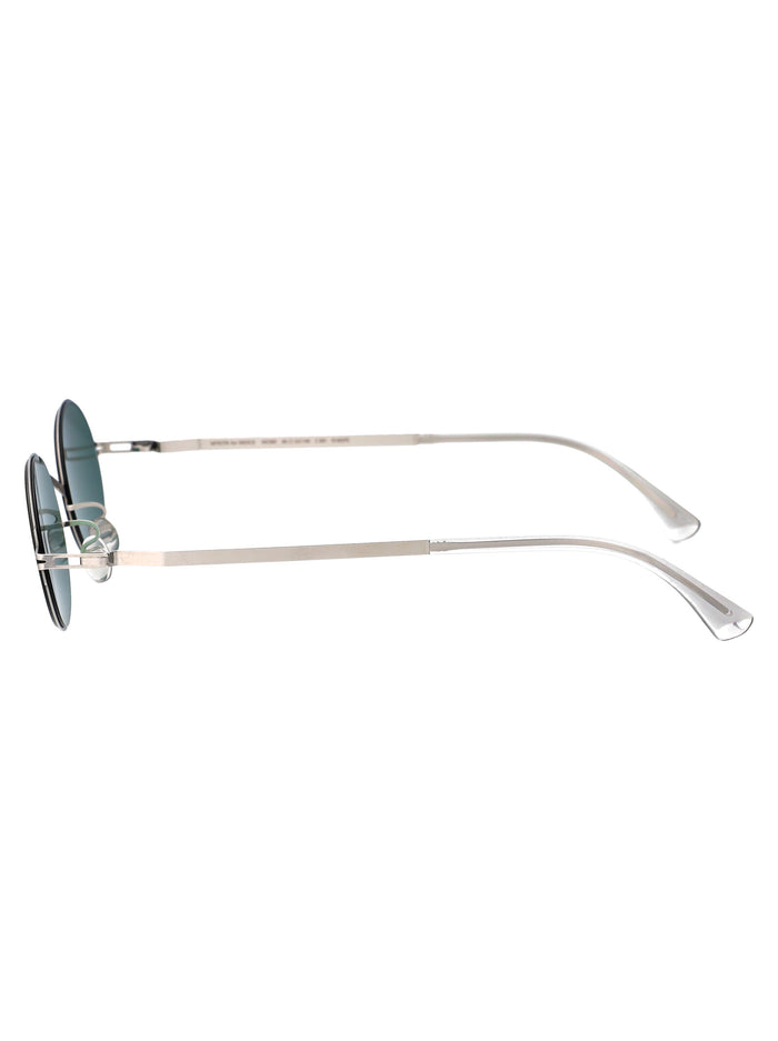 C Niobe Neophan Solid Metal Sunglasses