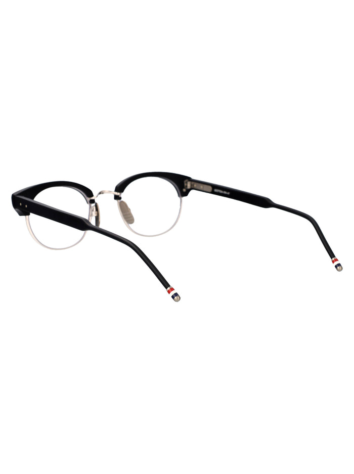 Ueo702a-G0003 004 Matte Black Acetate + Titanium Optical