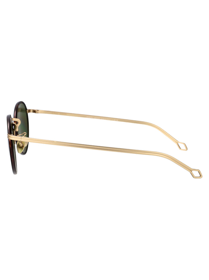 0ar6163j 30022a Gold Metal Sunglasses
