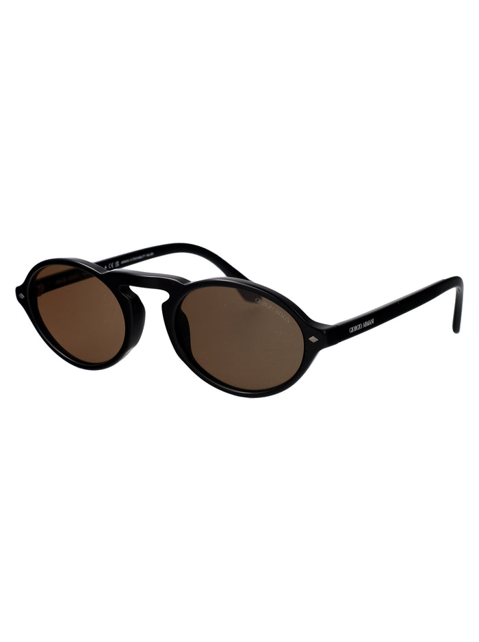 0ar8219u Black Acetate Sunglasses