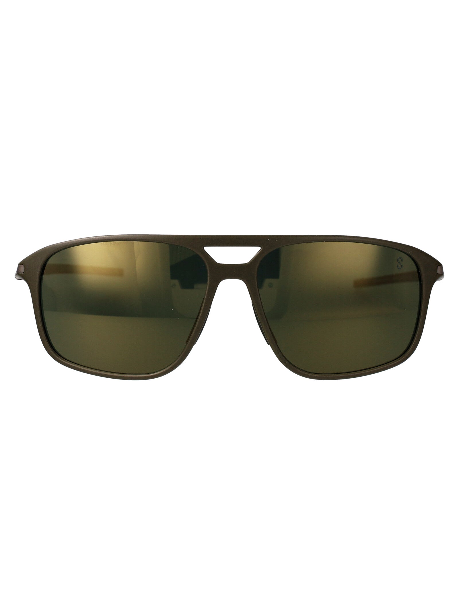 Th40021i 97r Green Injected Sunglasses