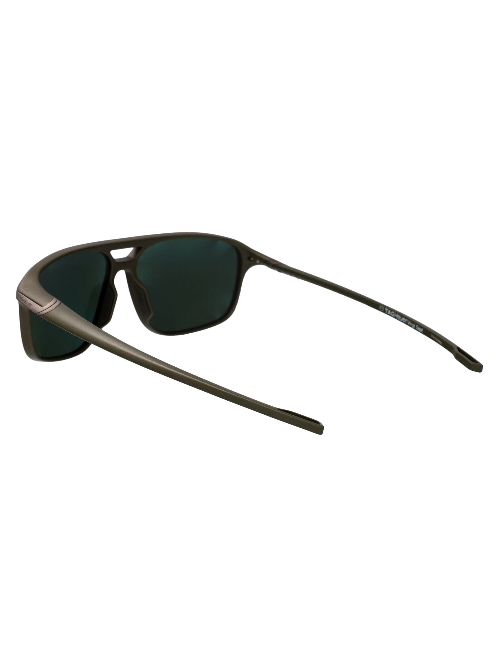 Th40021i 97r Green Injected Sunglasses