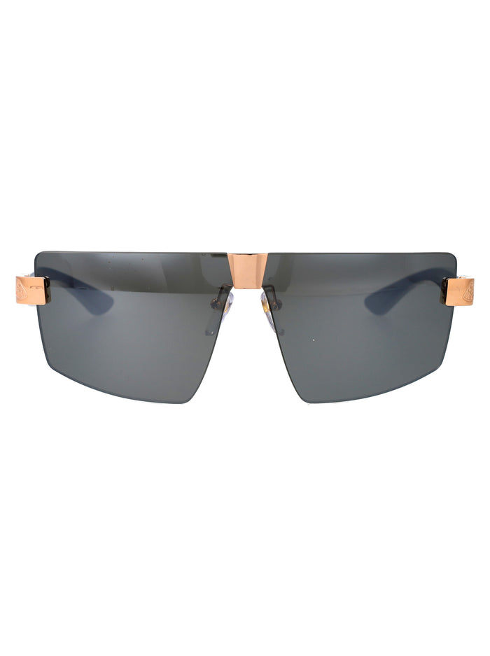 The Haute Voiture I Rg-Wdq Z38 Gold Black Titanium + Horn Sunglasses