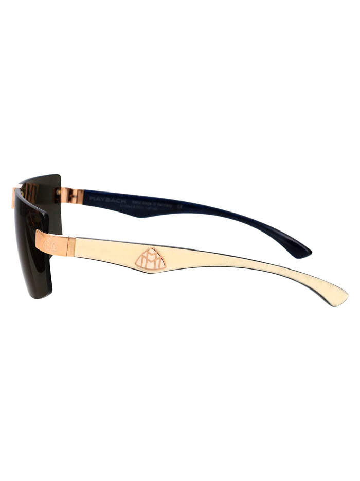 The Haute Voiture I Gold Black Titanium + Horn Sunglasses