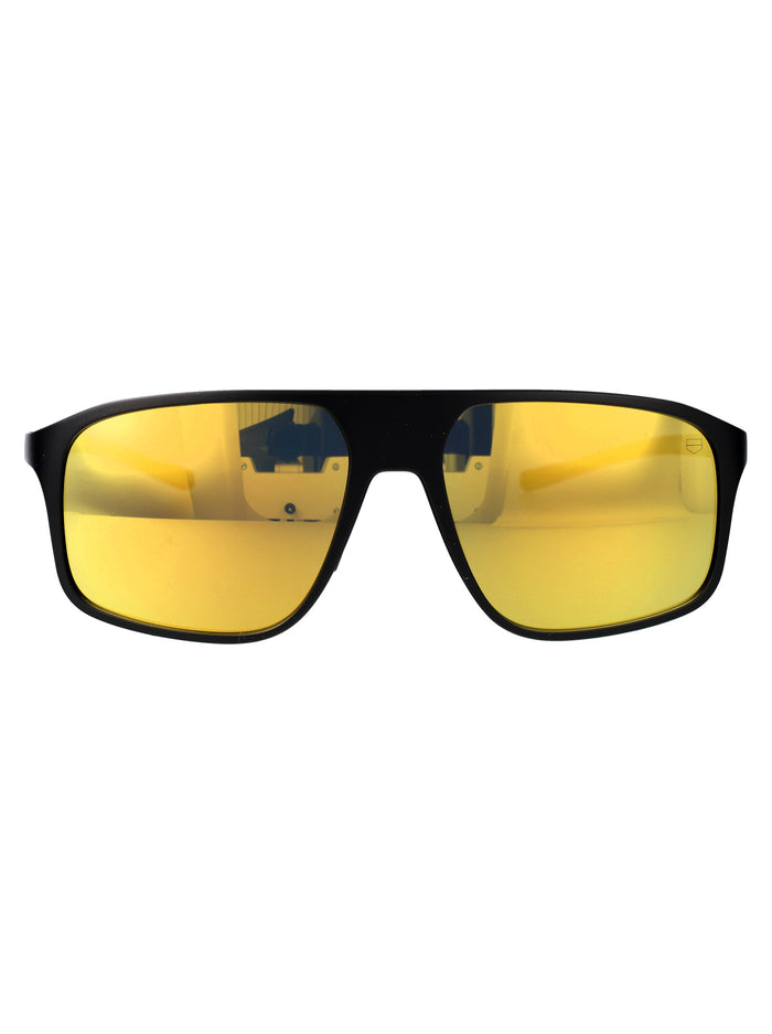 Th40022u 02c Black Injected Sunglasses
