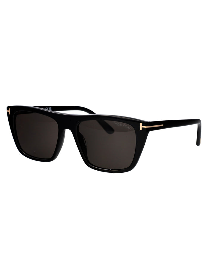 Ft1175 01a Nero Lucido / Fumo Acetate Sunglasses