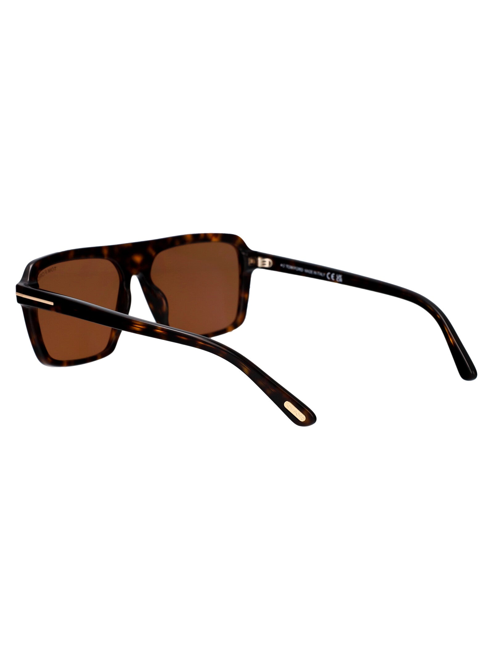 Ft1176 52e Avana Scura / Marrone Acetate Sunglasses