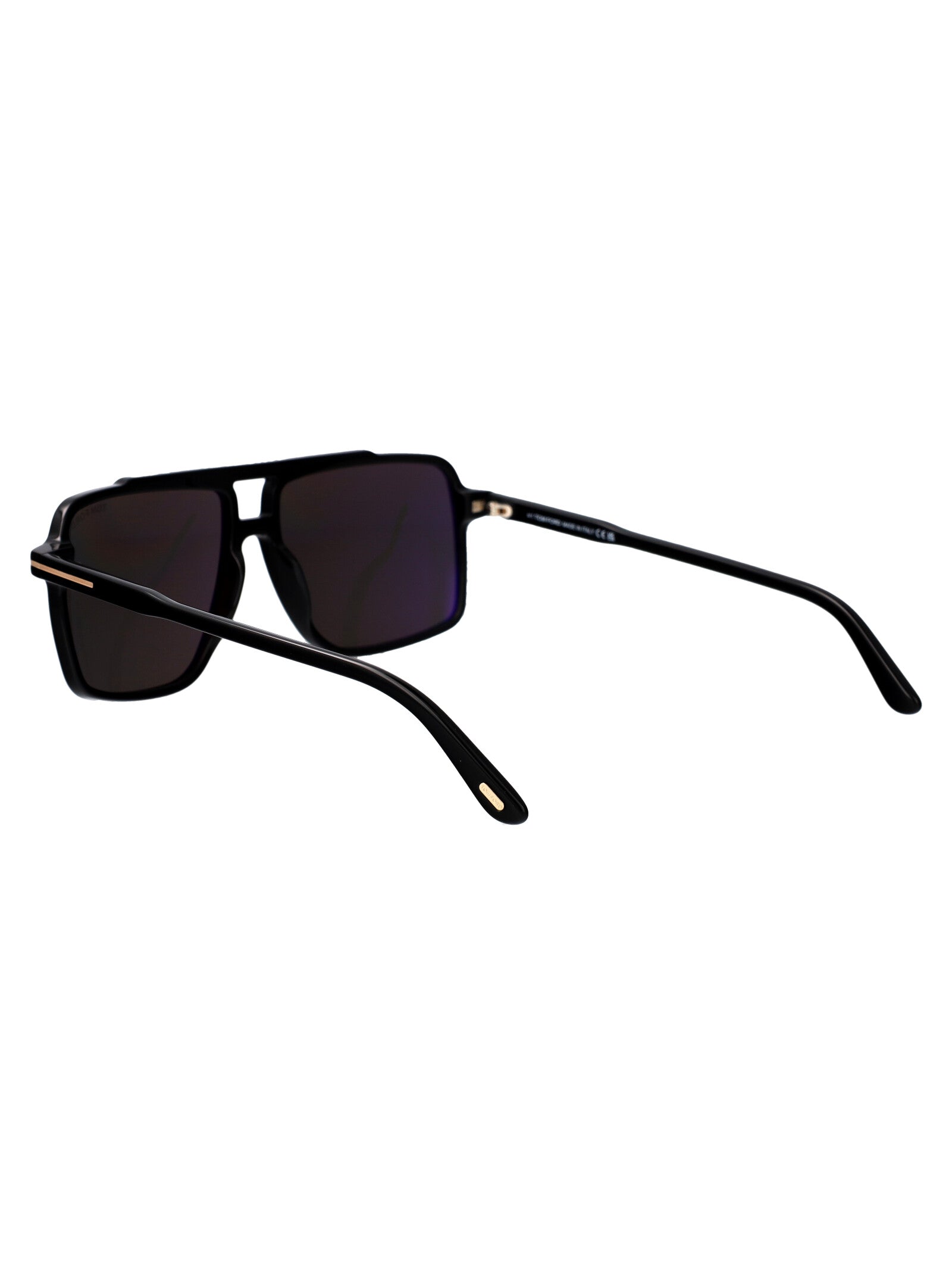 Ft1177 01a Nero Lucido / Fumo Acetate Sunglasses