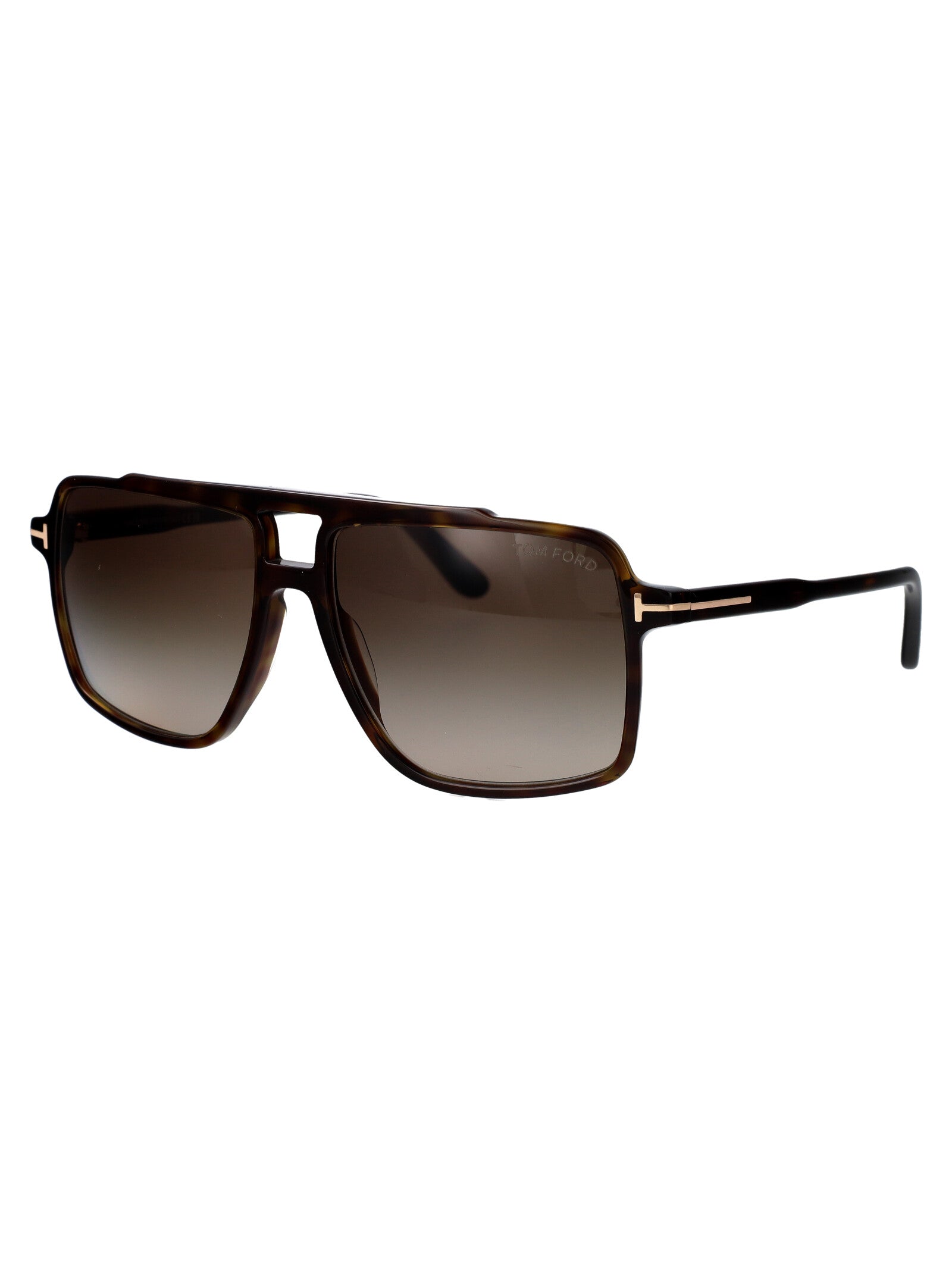 Ft1177 52b Avana Scura / Fumo Grad Acetate Sunglasses