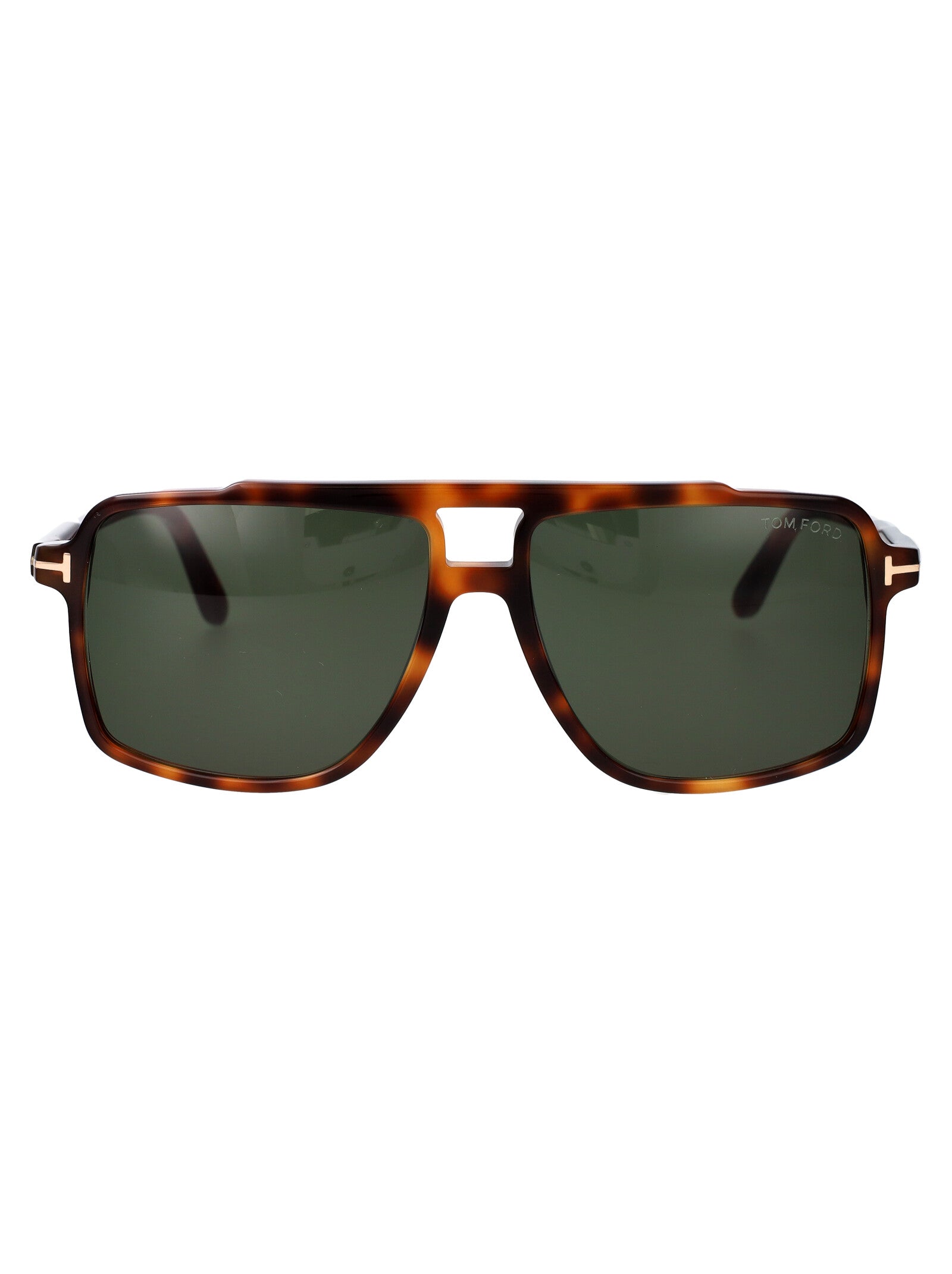 Ft1177 53n Avana Bionda / Verde Acetate Sunglasses